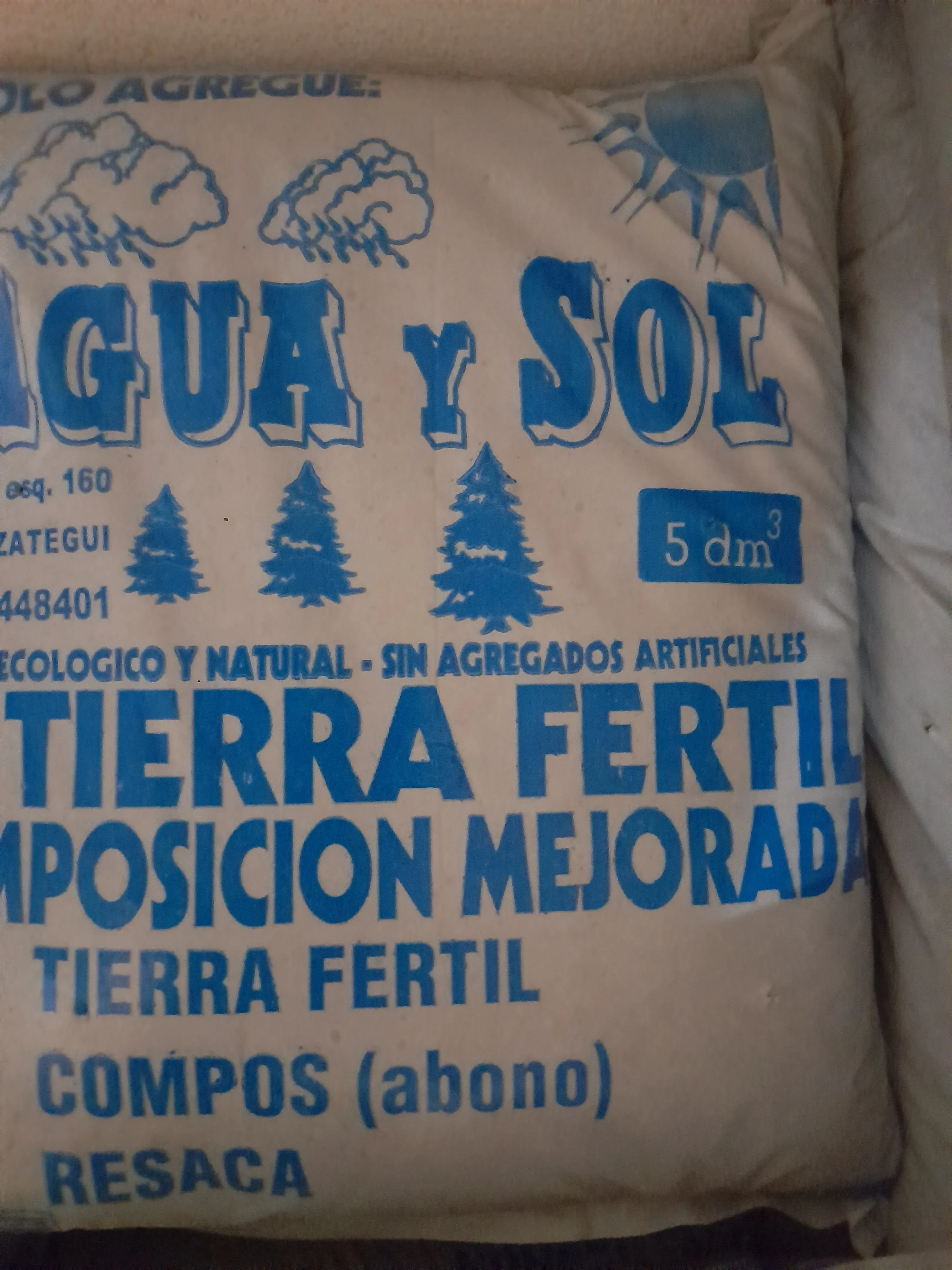 Tierra agua y sol 5dm