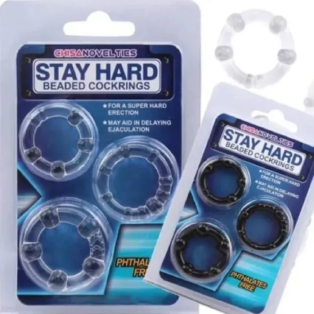 Paquete De Tres Anillos De Silicon Texturizados 4