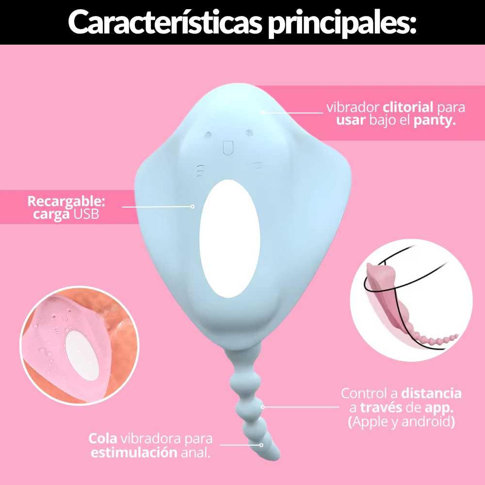 Huevo vibrador inalámbrico APP huevo  3