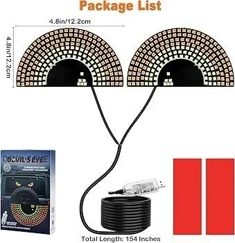 OJOS LED PARA CARRO