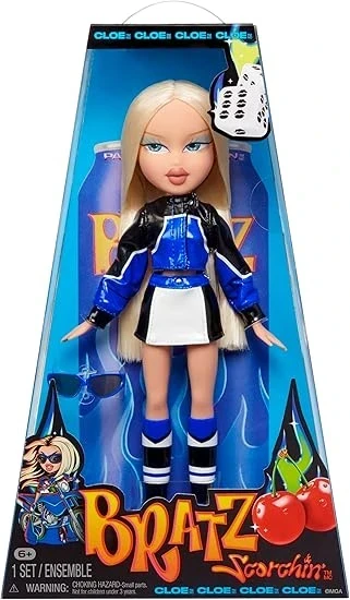 Bratz Muñeca de moda Scorchin' Cloe con accesorios