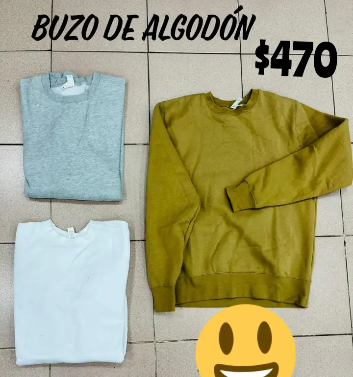 Buzo de algodón