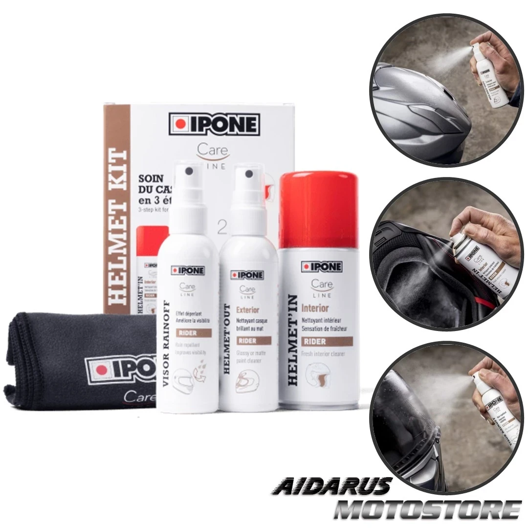 KIT LIMPIEZA DE CASCO IPONE