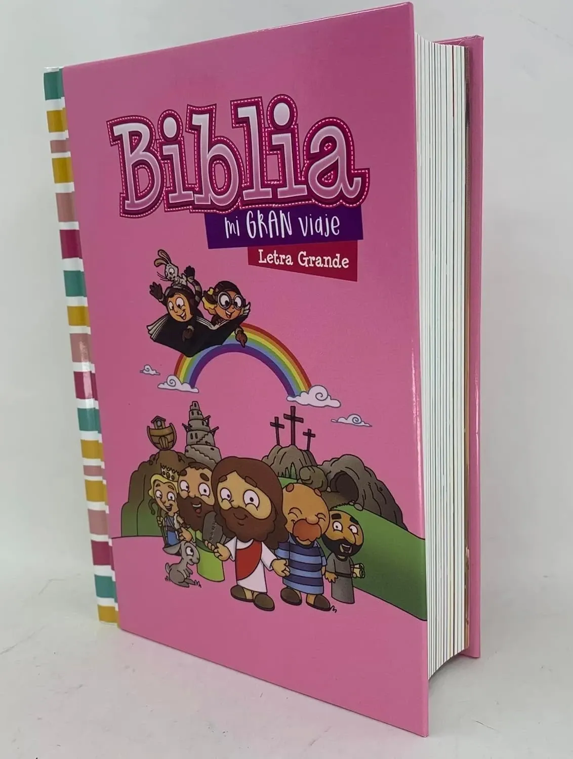 Biblia mi gran viaje RV60 Rosa ziper LG