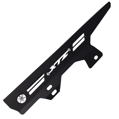 AC XTZ 125 / AC XTZ 250 / P. de cadena acero negro logo 3d cromado ML