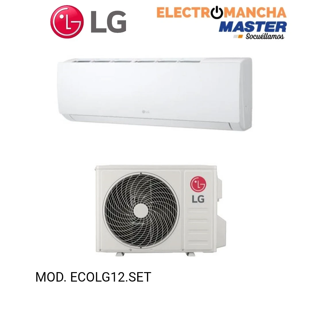 AIRE ACONDICIONADO LG ECOLG12.SET 3000F A++/A+++ R32
