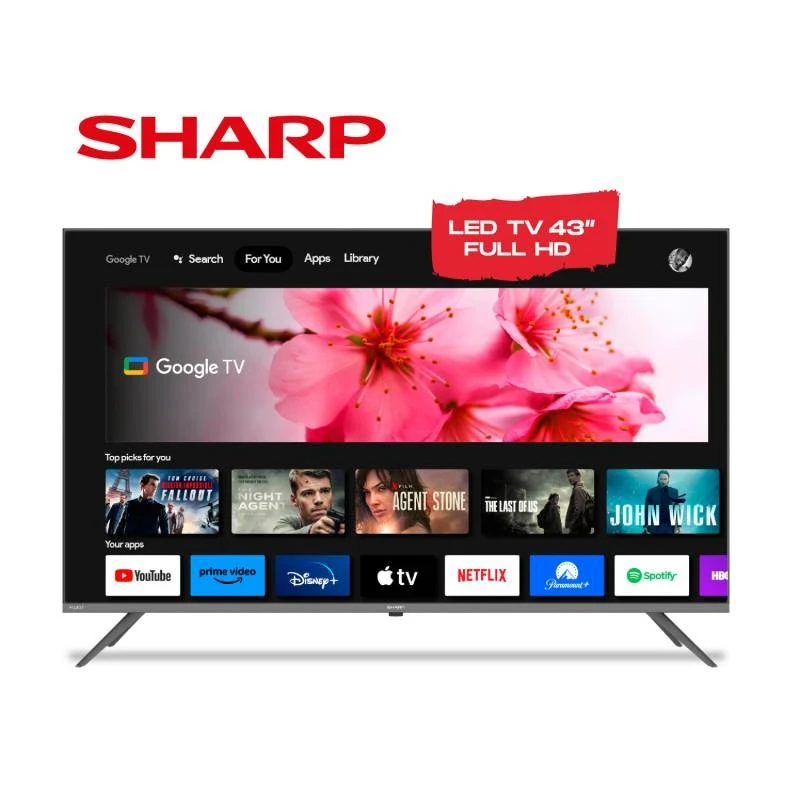 Smart tv Sharp 43" Google tv 