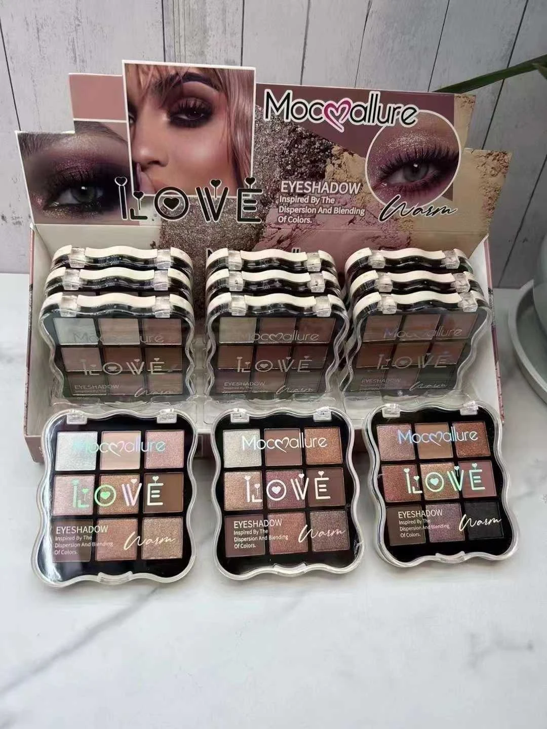 PALETAS DE SOMBRAS 9 TONOS