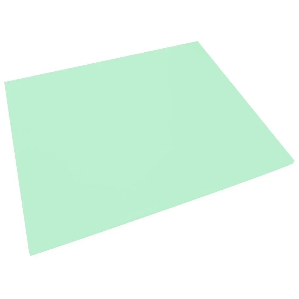 Cartulina  verde color pastel