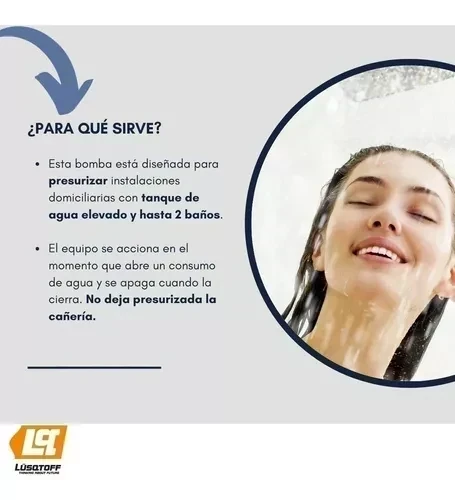 BOMBA PRESURIZADORA Lusqtoff 8.5 M • 30 L 3