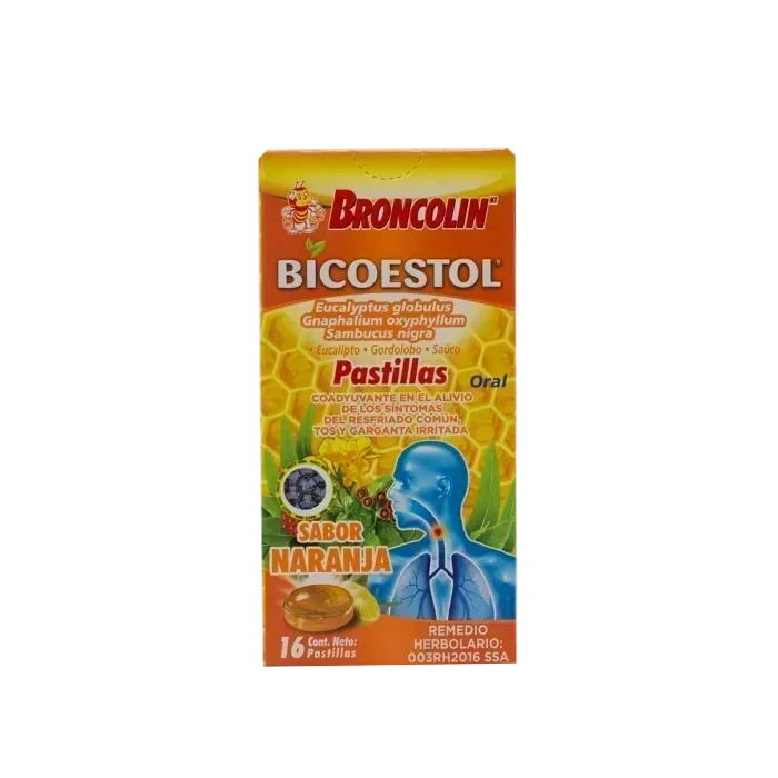 BICOESTOL past. Sabor naranja 