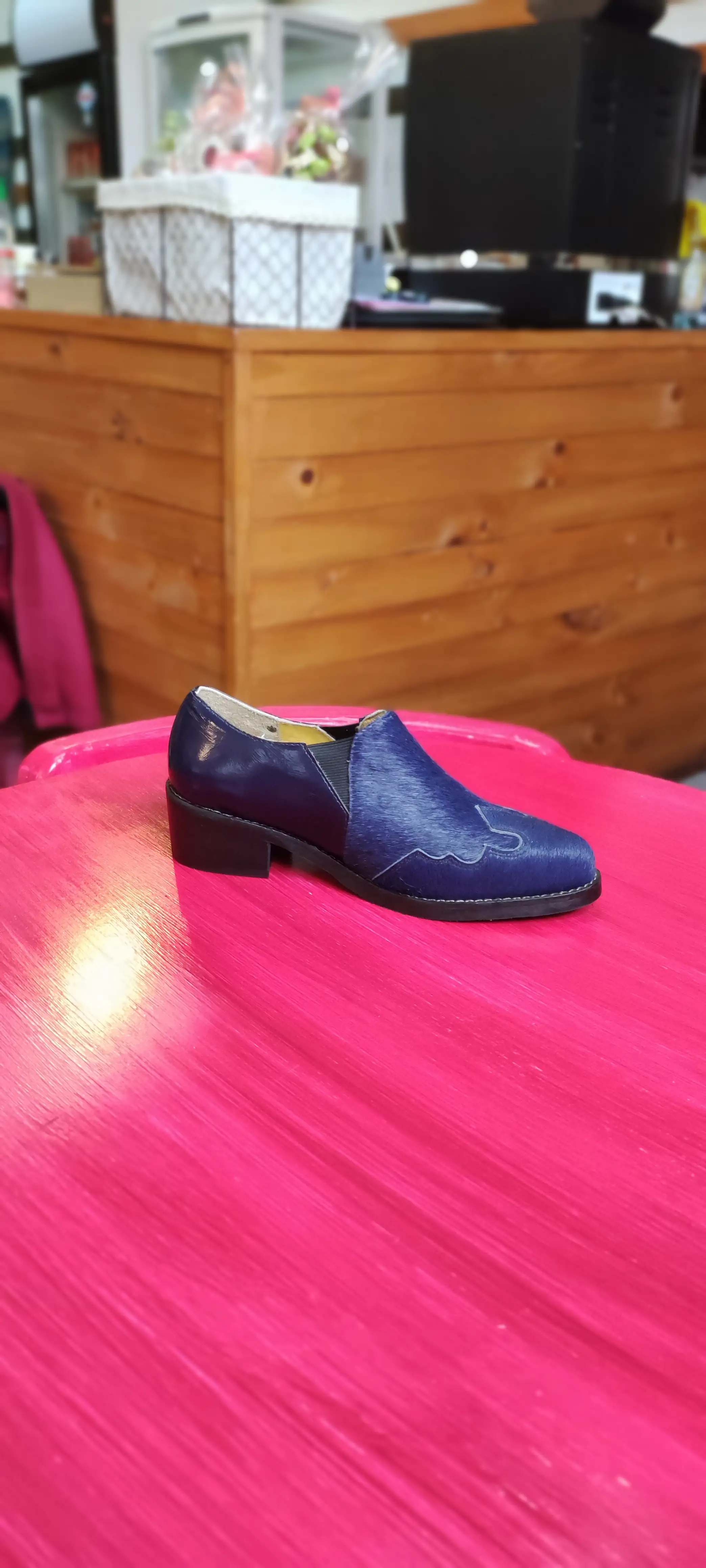 Zapato azul
