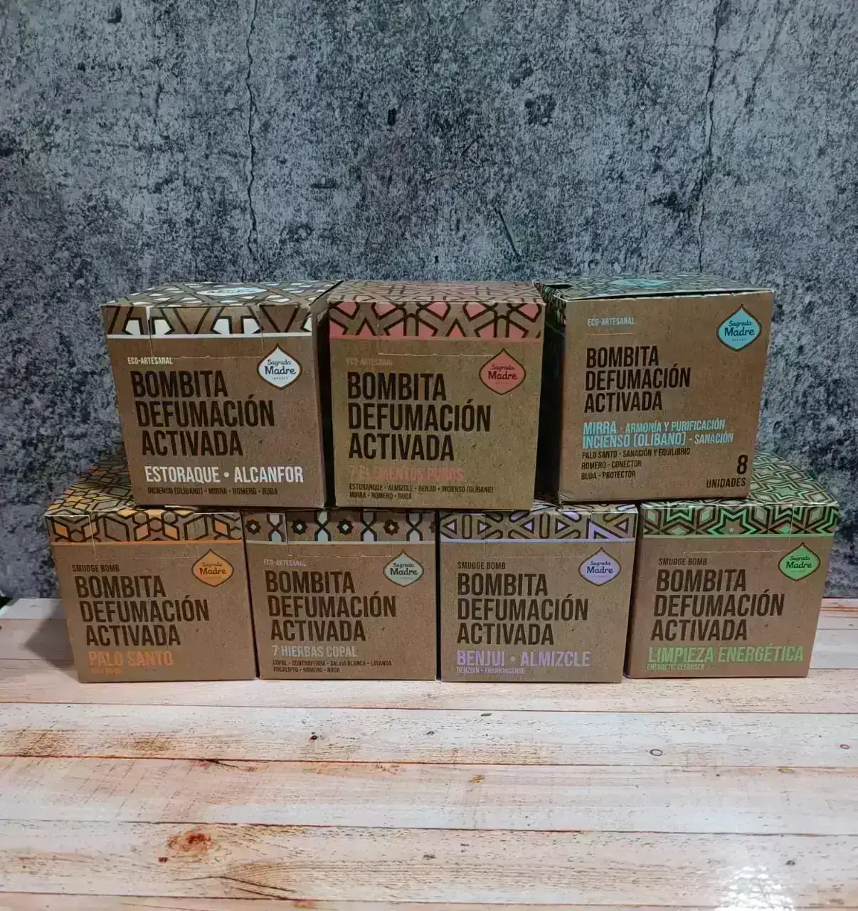 Bombitas de humo cajita
