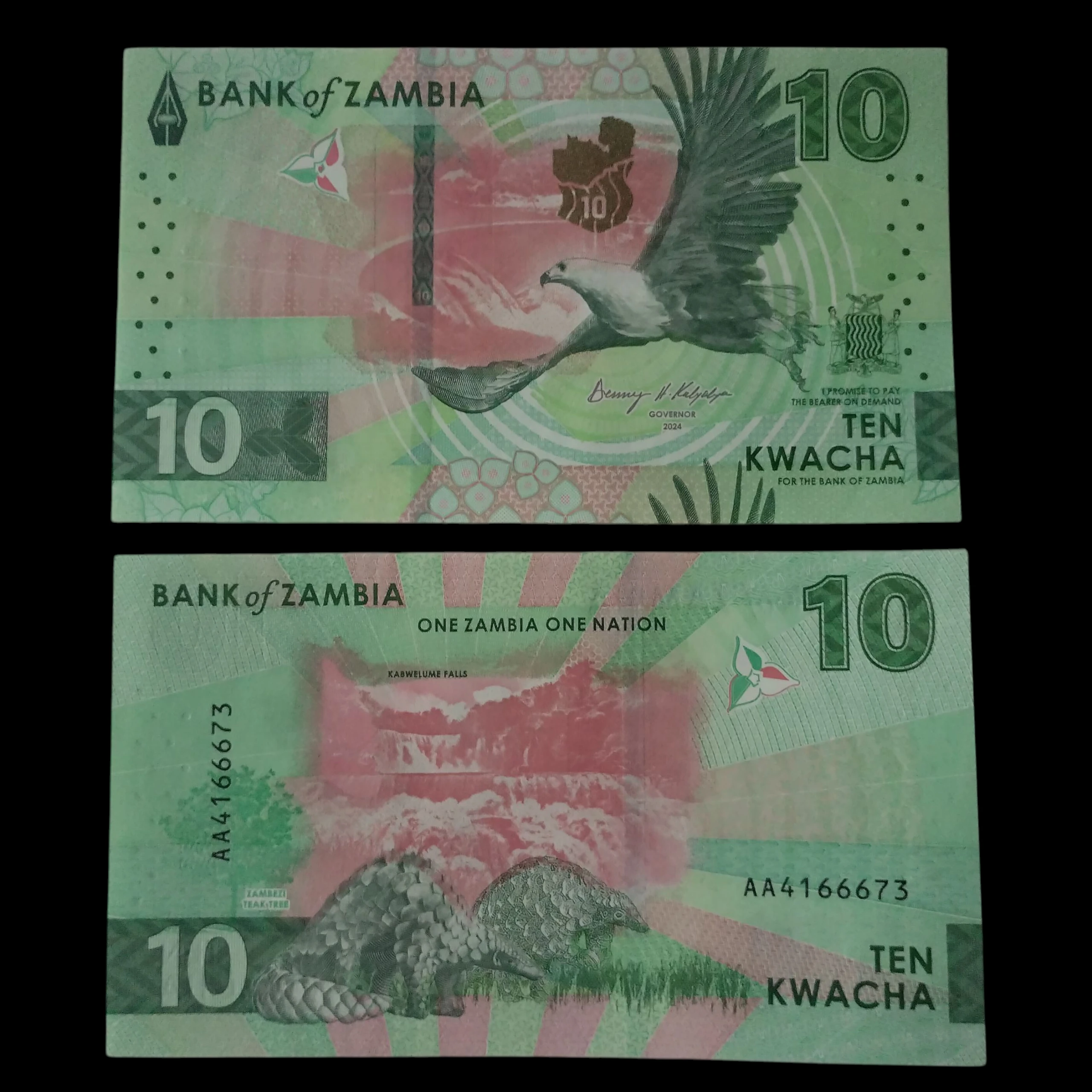 • Zambia 10 kwacha UNC