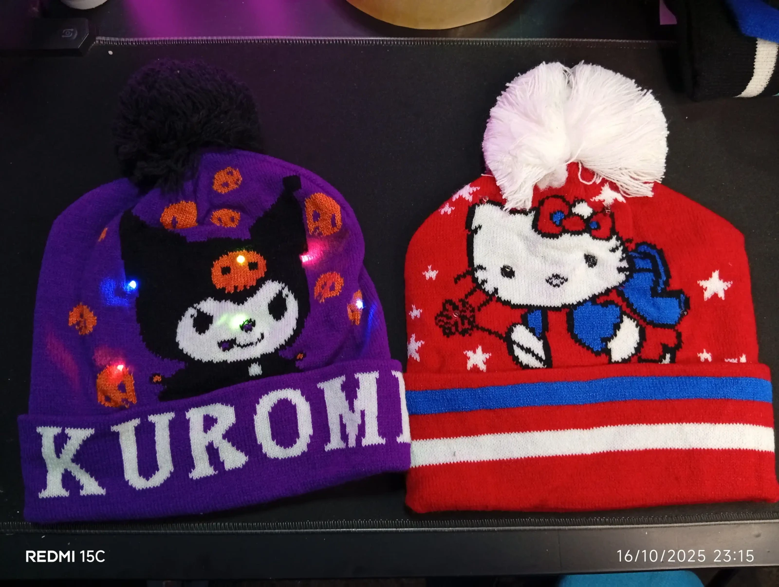 *GORROS CON LUZ* 2