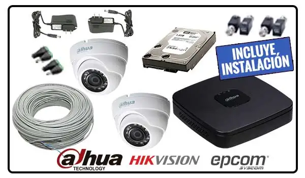 Kit de 2 Canales HD Megapixel