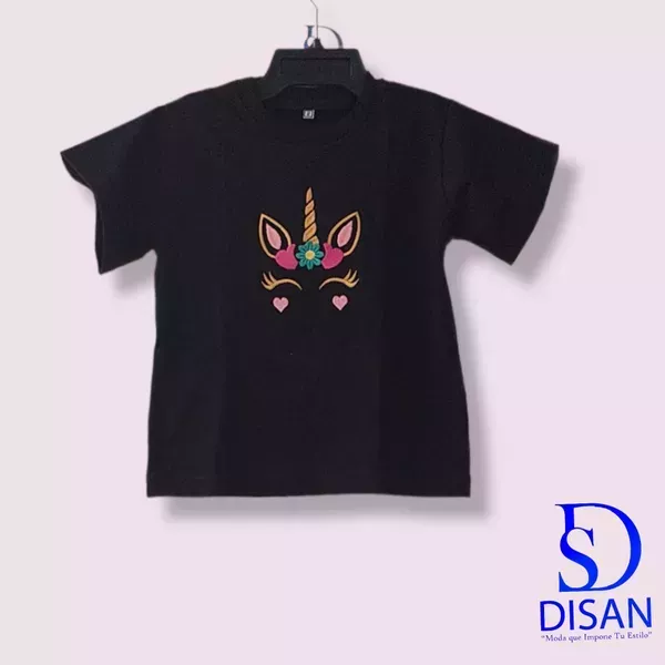 Polo Negro Unicornio