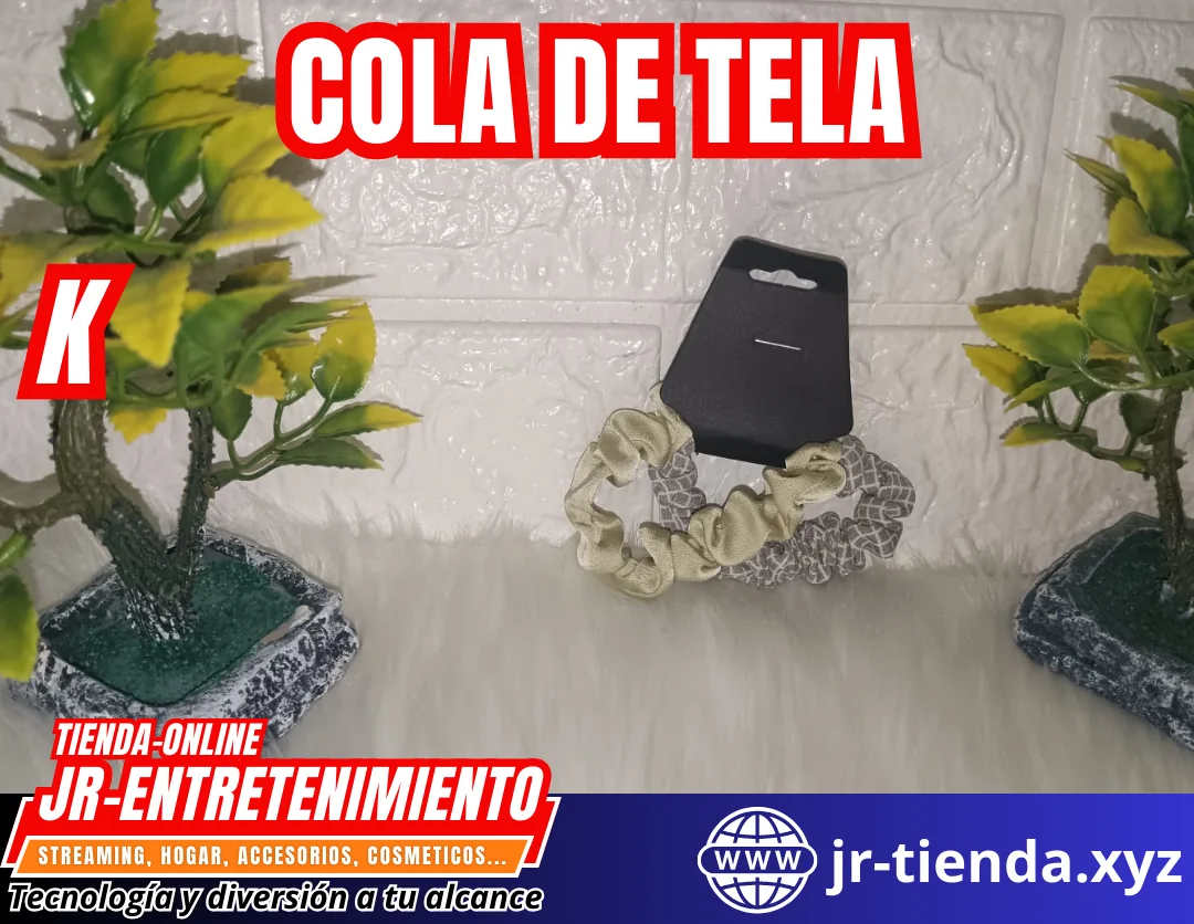 COLA DE TELA VARIOS COLORES