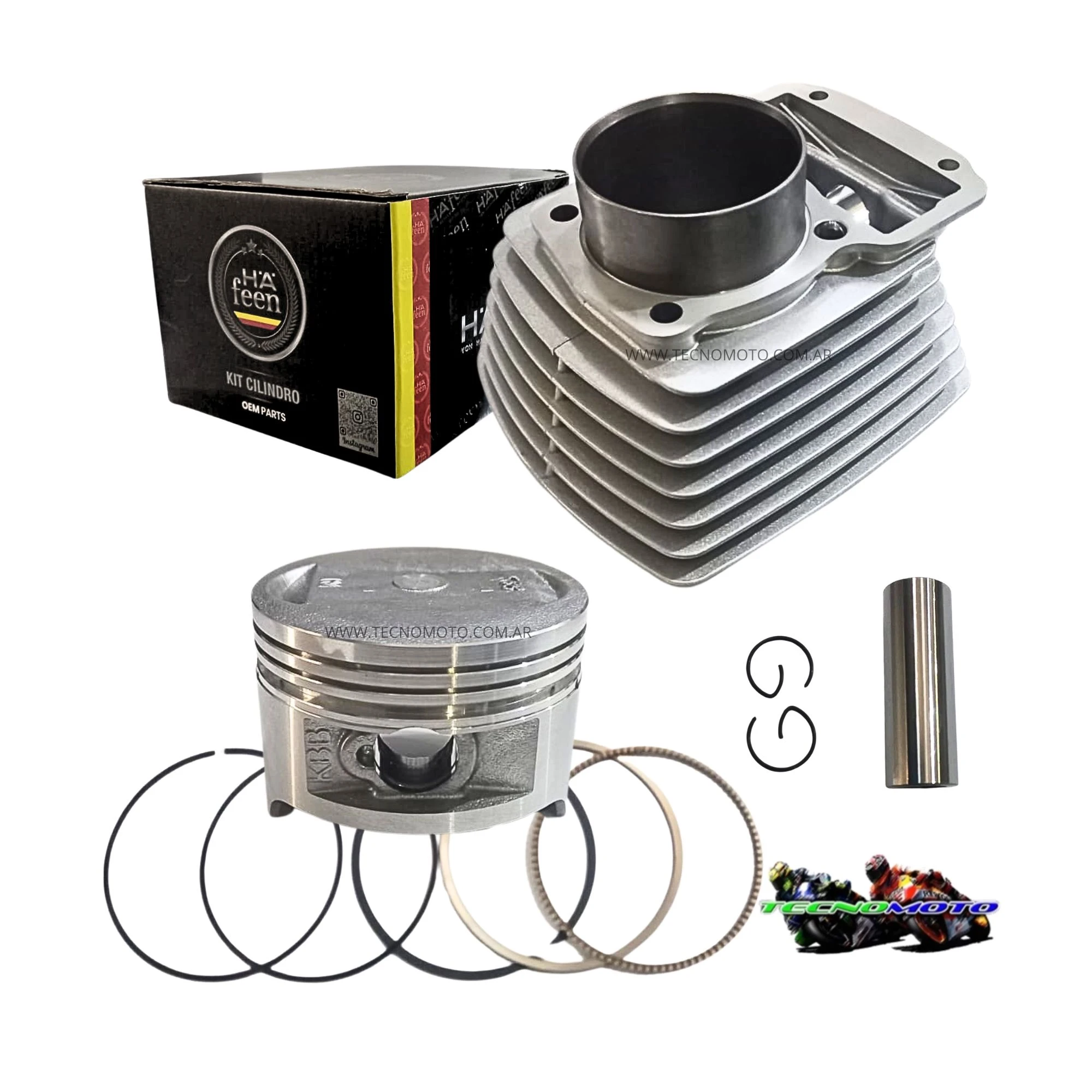 CILINDRO C/KIT MOTOMEL 200 DAKAR -63.50 ALT.76/104-49995