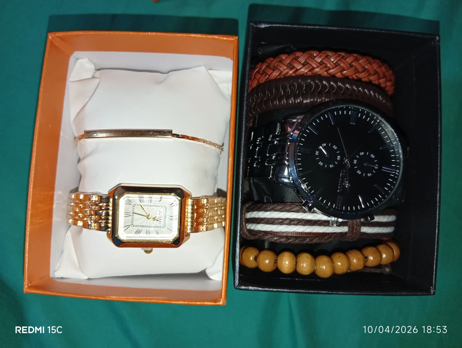 CAJA DE RELOJ ⌚ CON PULSERA  3