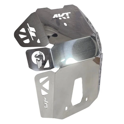 AKT TTR 125 - 150 - 180 - 200 pechera acero cromado Urus