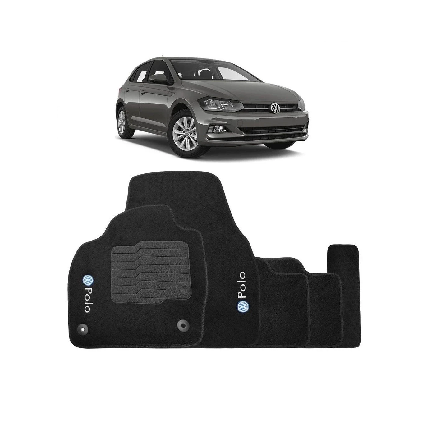 Pisos  VW Polo  Alfombrado  Bordado