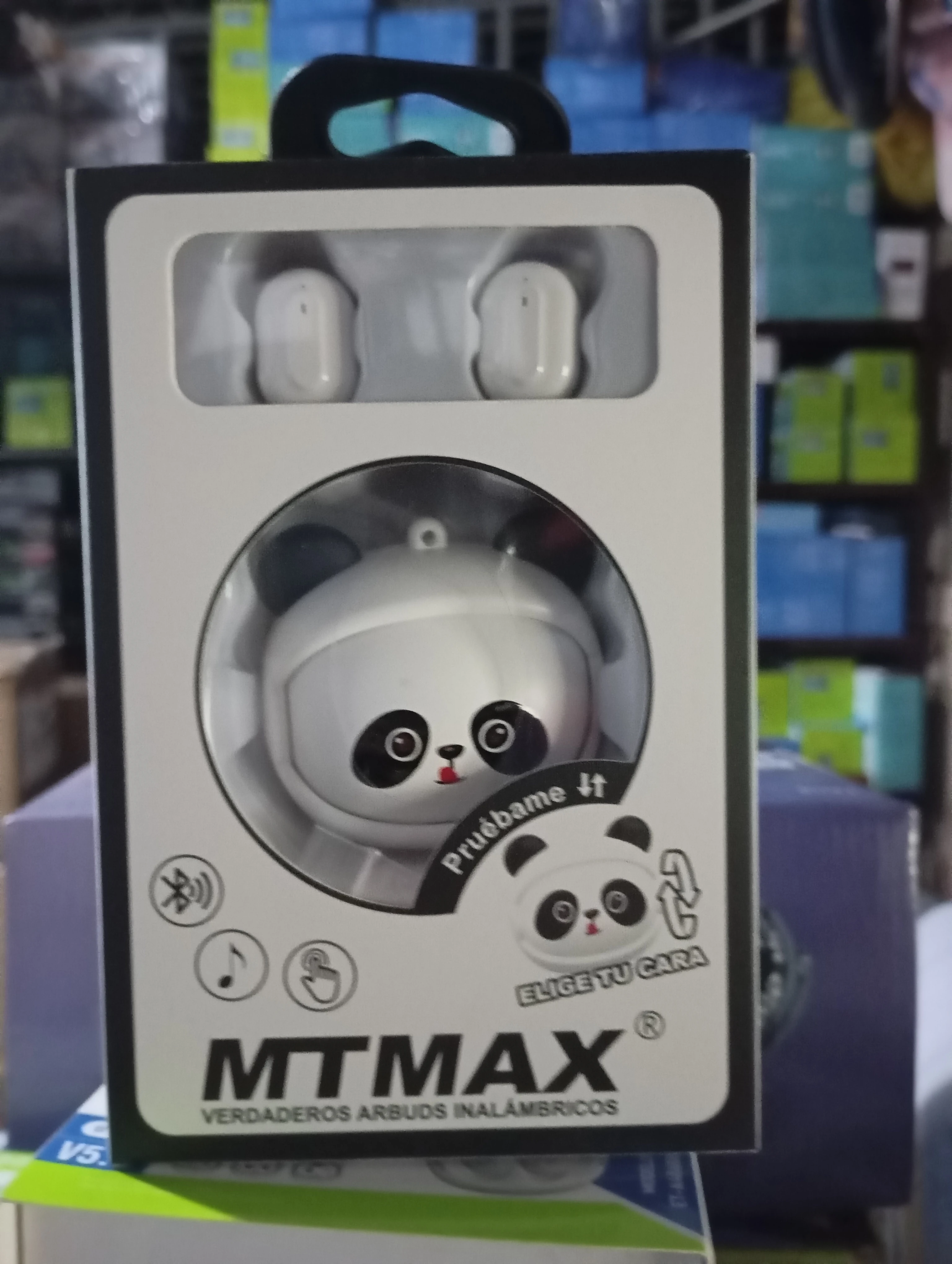 Audífonos Bluetooth panda 🐼