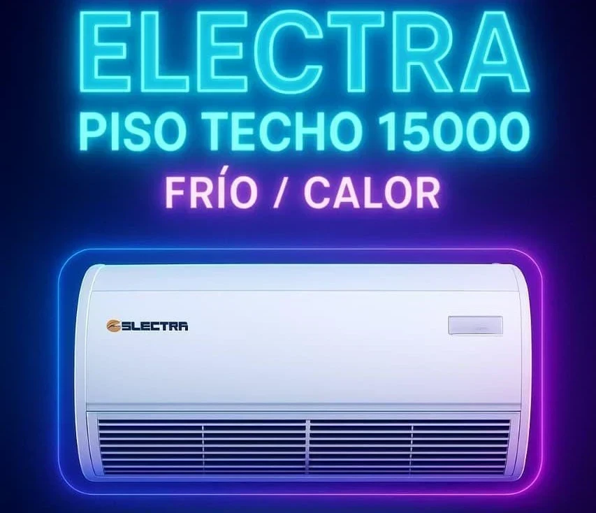 AIRE ACONDICIONADO ELECTRA 15000FR PISO TECHO FRIO/CALOR 