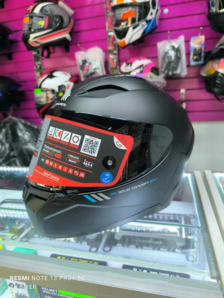 CASCO INTEGRAL MT HELMETS NEGRO MATE