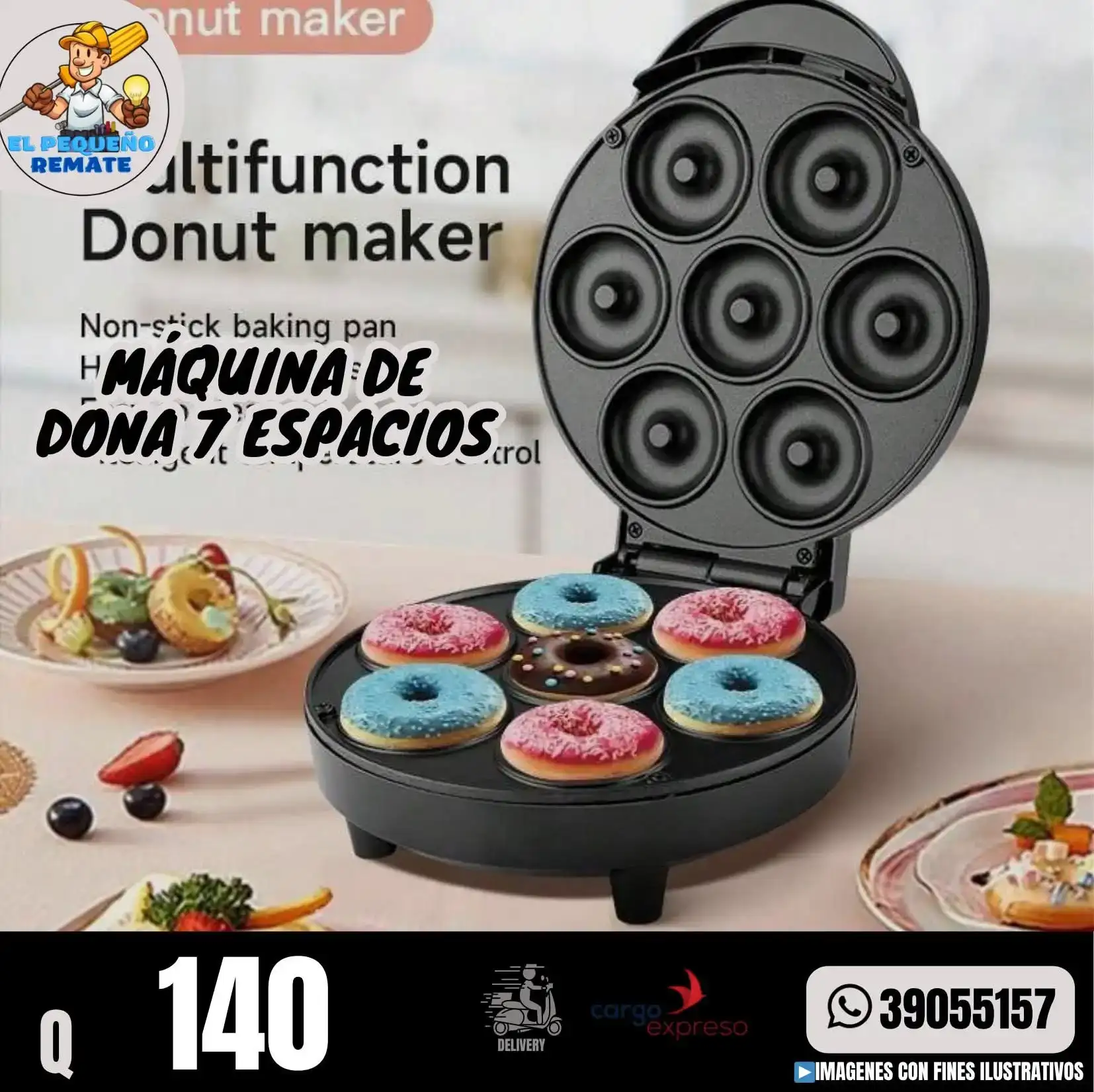 MÁQUINA DE DONA 7 ESPACIOS  2