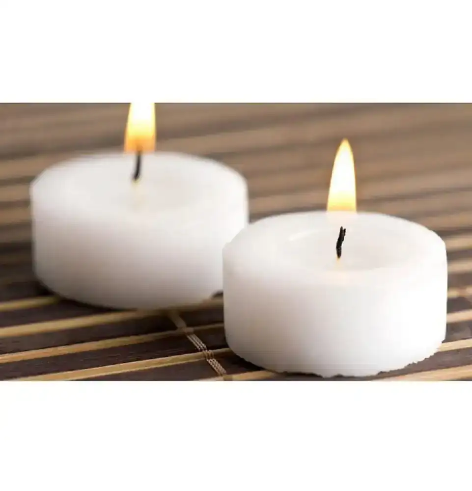 Velas de noche blancas x6 2