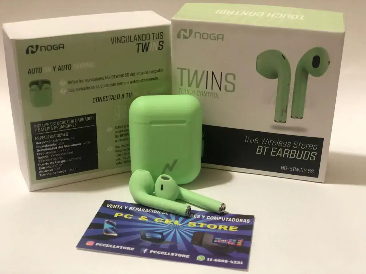 Auriculares bluetooth  twins 5s