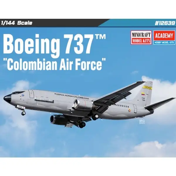 1/144 Academy Boeing 737 'Columbian Air Force'