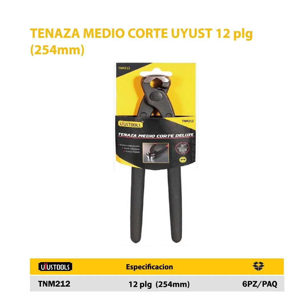 TENAZA MEDIO CORTE UYUST 12" (254mm)