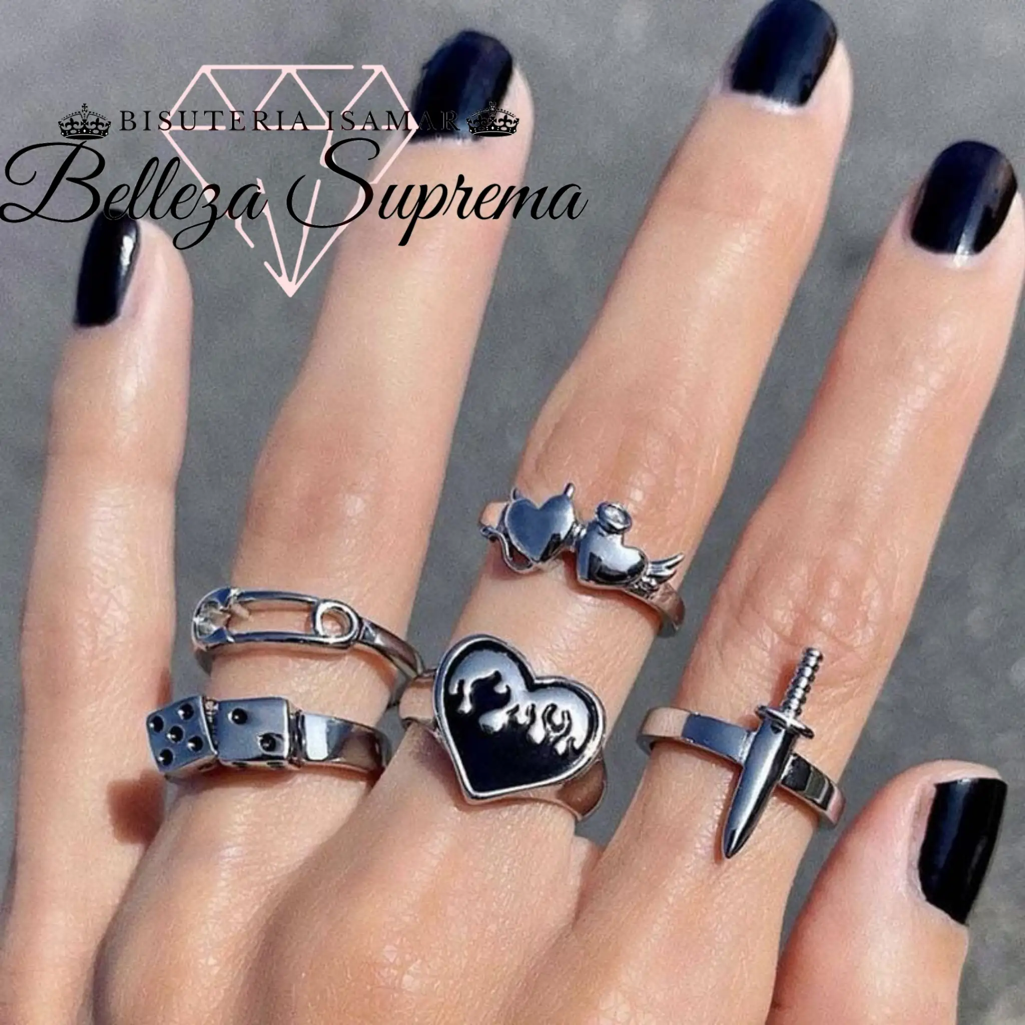 SET DE 9 ANILLOS  3