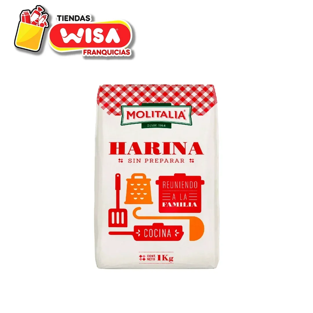 Harina Sin Preparar Molitalia 1 KG