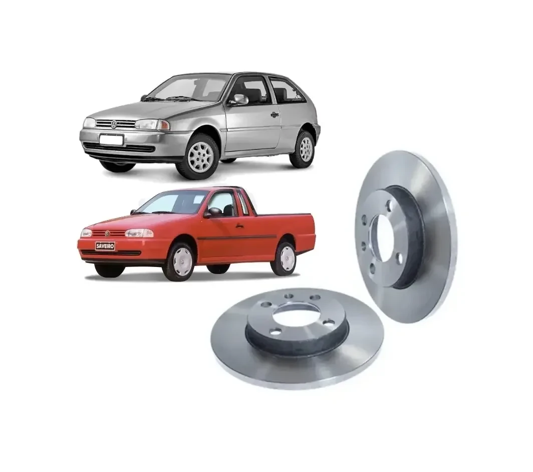 Par Disco de freno Vw Gol / Golf / Santana 1981-2012 hf01