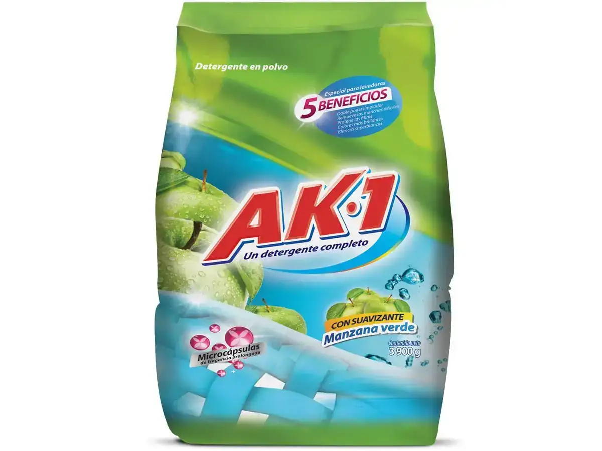 Detergente Ak1 - Manzana Verde x 3900g