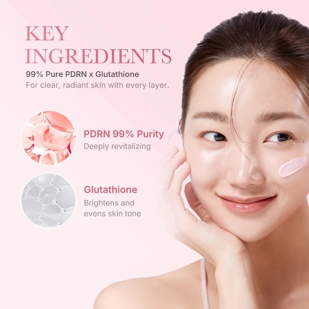Medicube PDRN Crema solar iluminadora rosa SPF 50 2