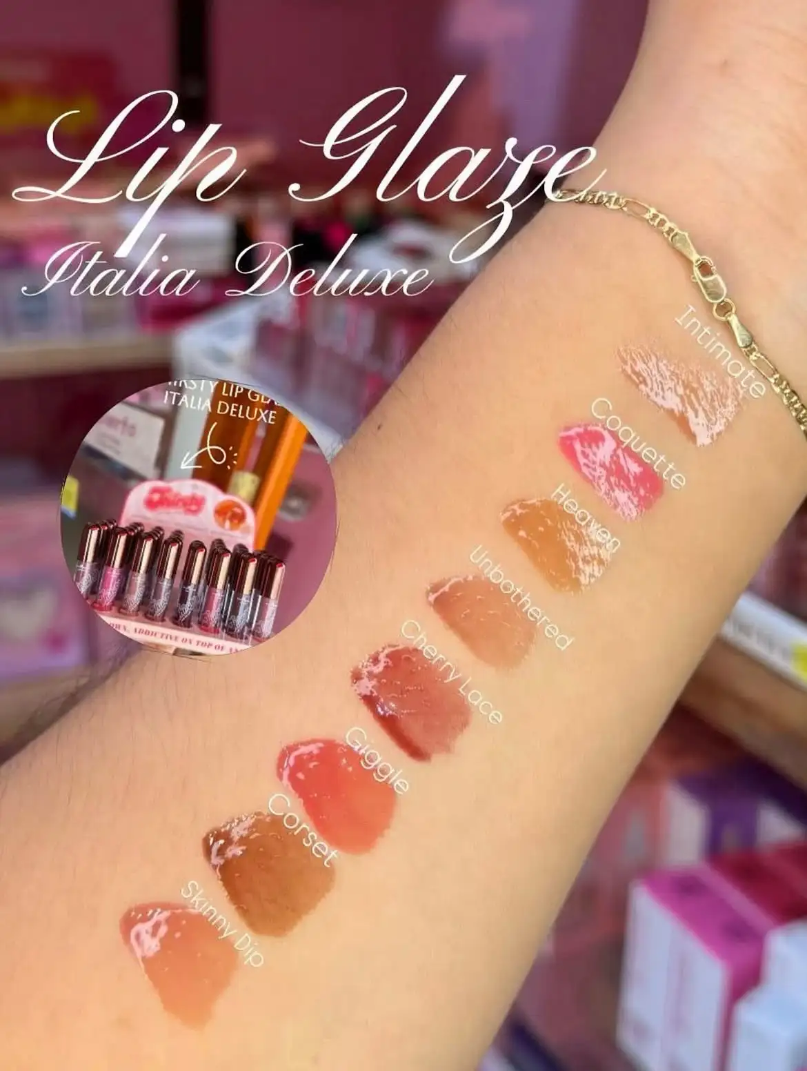 Jhirsty lip glaze italia deluxe  4