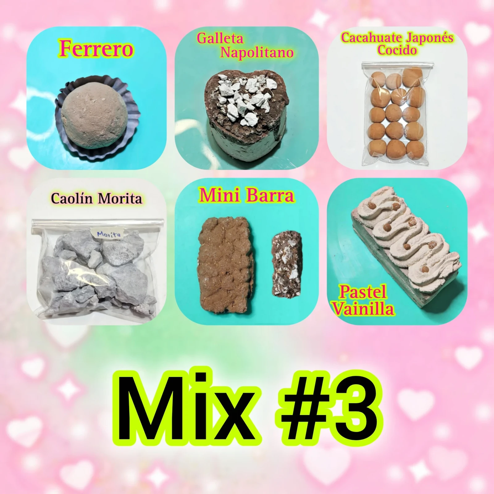 Mix #3 (6 piezas)