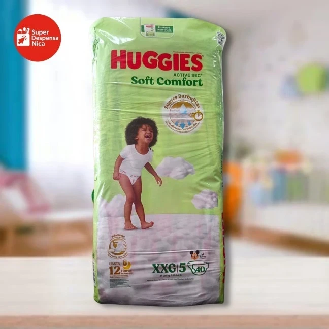 Pañales Huggies Soft Comfort Talla XXG 