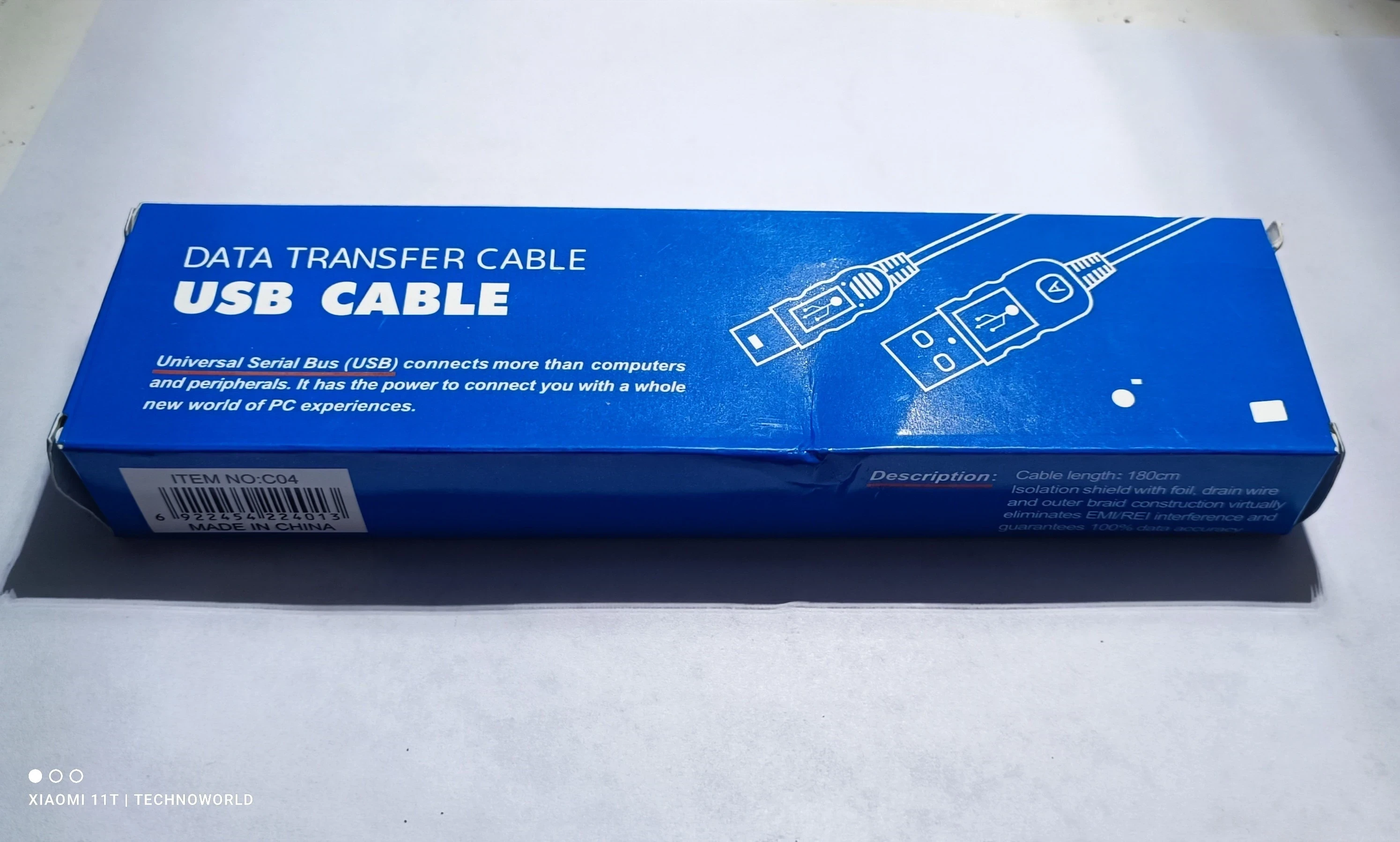 Cable datos V8 Ps4 1.8m c filtro