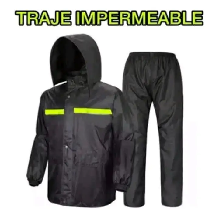Traje impermeable  2