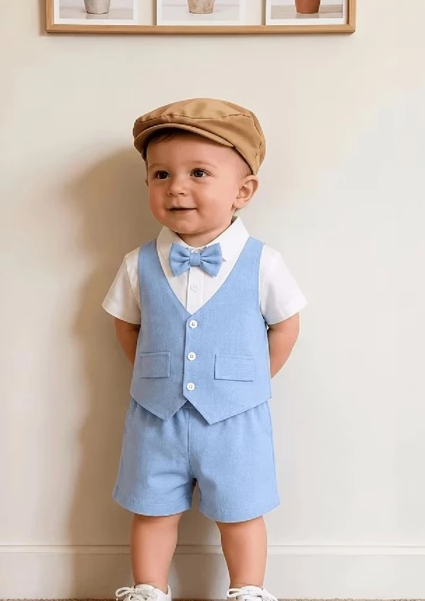 TRAJE ELEGANTE CORTO 