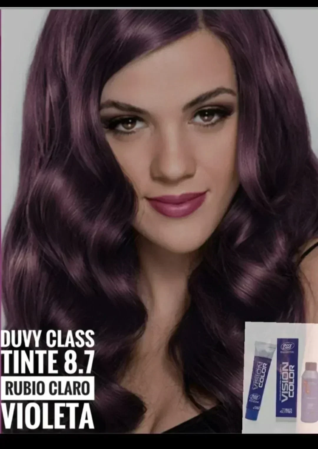 duvy class tinte 8.7 rubio claro violeta