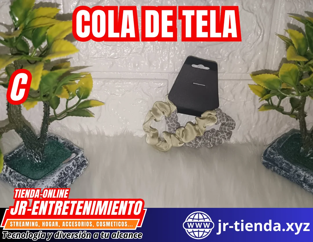 COLA DE TELA VARIOS COLORES 7