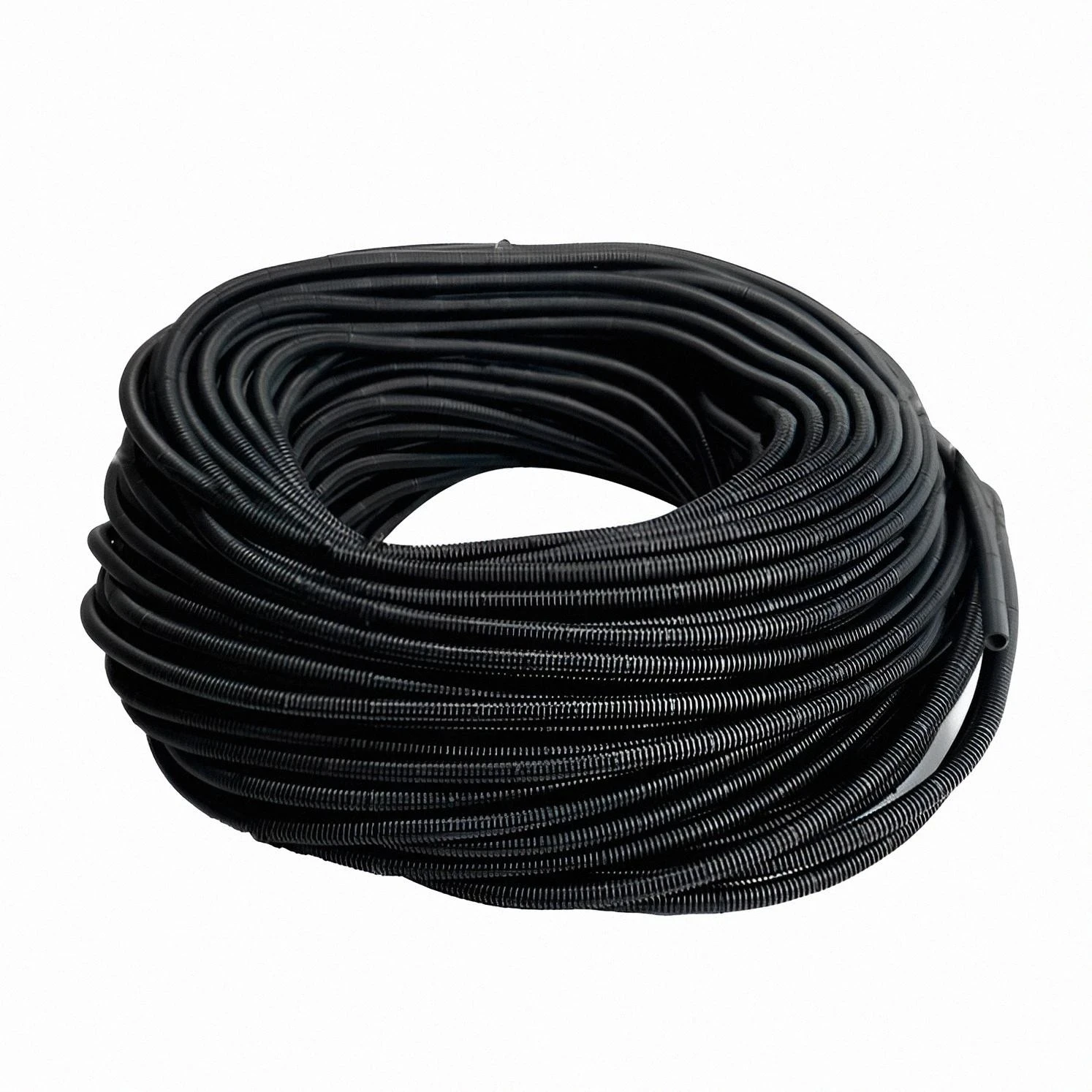 MANGUERA ANILLADA 3/8 NEGRA 100M