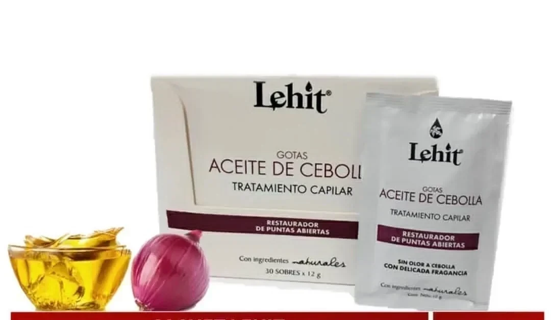 lehit aceite en gota cebolla x12 ml