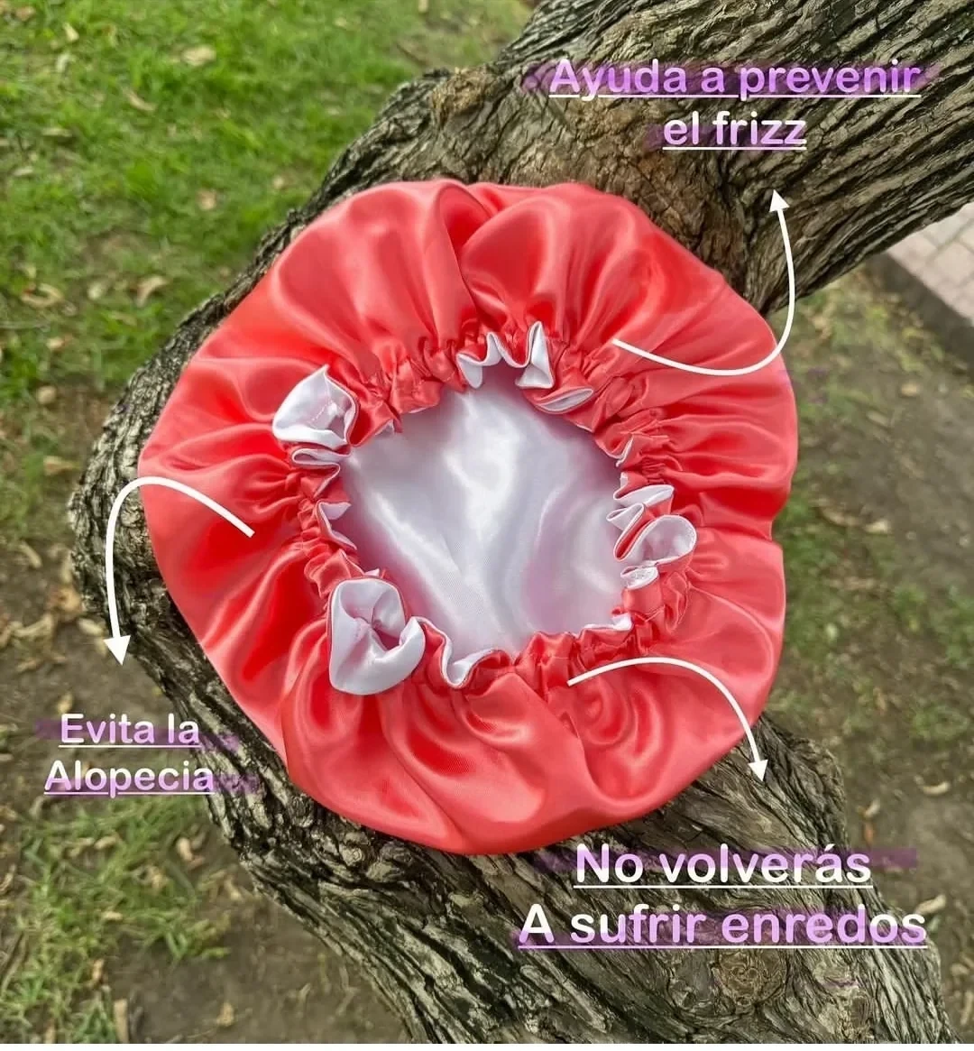 gorro satin pastelero